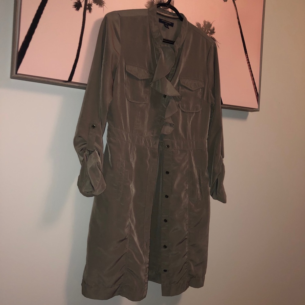 BRIDGERTON Meets Banana Republic Blouse Dress